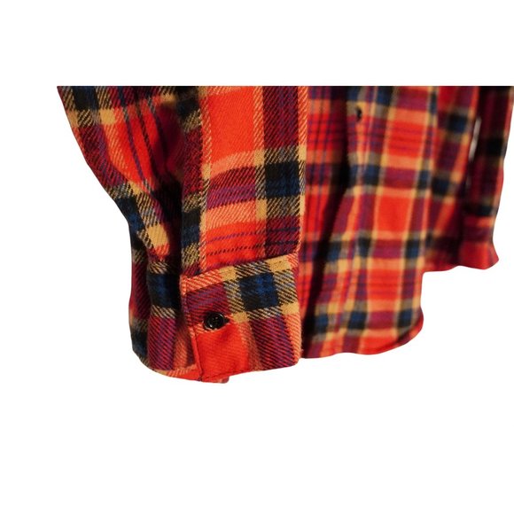 Vintage Plaid Flannel Shirt, Sanforized Frostproof, Button Up, Mens Size XXXL, 3 - Picture 5 of 8